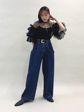 「アイテム（その他シューズ）」を使った、NANOKAさん（レディース・158cm・20代）の春コーディネート