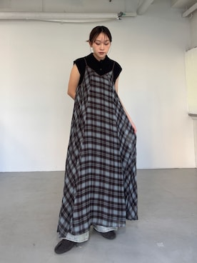 蝶ちゃんさん（レディース・158cm）の春コーディネート