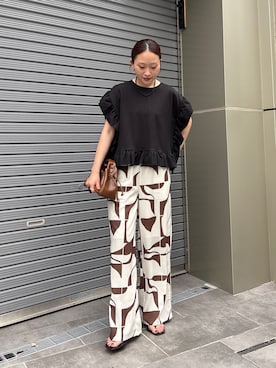 蝶ちゃんさん（レディース・158cm）の夏コーディネート