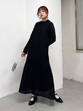 「アイテム（財布）」を使った、蝶ちゃんさん（レディース・158cm）の冬コーディネート