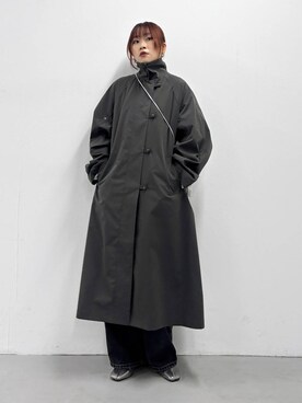 「アイテム（財布）」を使った、蝶ちゃんさん（レディース・158cm）の冬コーディネート