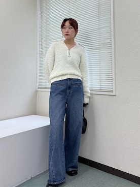 「アイテム（その他シューズ）」を使った、蝶ちゃんさん（レディース・158cm・20代）の秋コーディネート