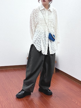 蝶ちゃんさん（レディース・158cm）の秋コーディネート