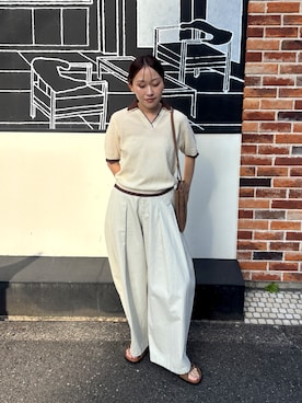 蝶ちゃんさん（レディース・158cm）の春コーディネート