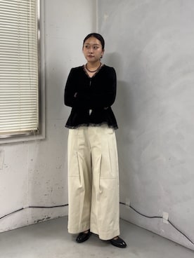 蝶ちゃんさん（レディース・158cm）の秋コーディネート