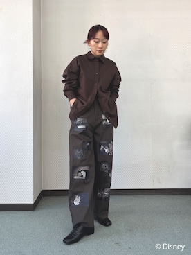 蝶ちゃんさん(レディース・158cm)の冬コーディネート