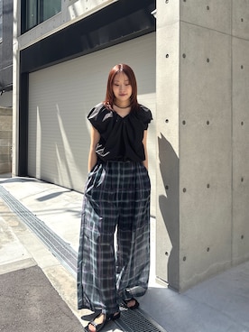 蝶ちゃんさん(レディース・158cm)の春コーディネート