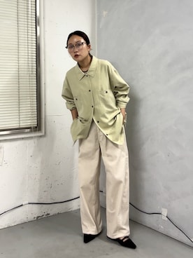 蝶ちゃんさん（レディース・158cm）の秋コーディネート