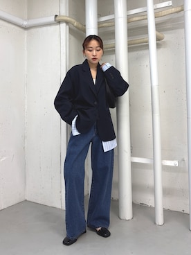 蝶ちゃんさん（レディース・158cm）の冬コーディネート