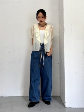 蝶ちゃんさん(レディース・158cm)の夏コーディネート