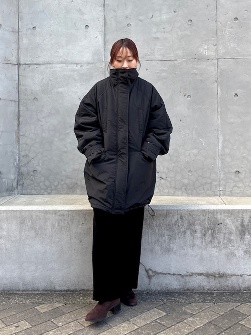 KBF モンスターパテッドミドルコート ブラック BLK モンスターパテッド