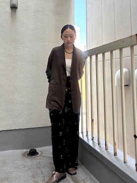 蝶ちゃんさん（レディース・158cm）の夏コーディネート