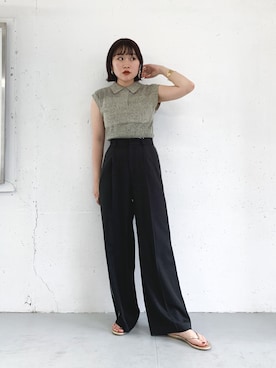 蝶ちゃんさん（レディース・158cm）の夏コーディネート