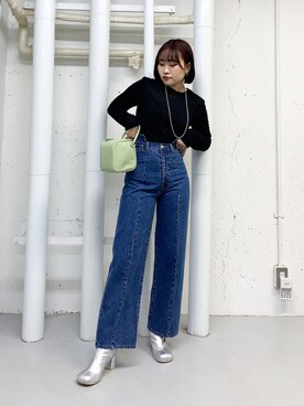 蝶ちゃんさん（レディース・158cm）の秋コーディネート