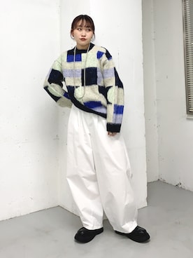 蝶ちゃんさん（レディース・158cm）の冬コーディネート