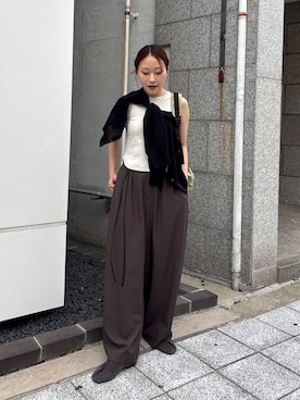 蝶ちゃんさん(レディース・158cm)の春コーディネート