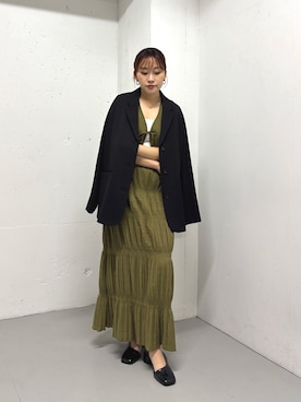 蝶ちゃんさん（レディース・158cm）の冬コーディネート