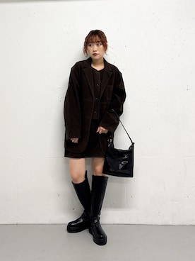 「アイテム（テーラードジャケット）」を使った、蝶ちゃんさん（レディース・158cm・20代）の夏コーディネート