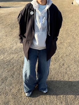 蝶ちゃんさん（レディース・158cm）の春コーディネート