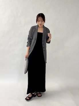 蝶ちゃんさん（レディース・158cm）の春コーディネート