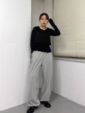 蝶ちゃんさん（レディース・158cm）の冬コーディネート