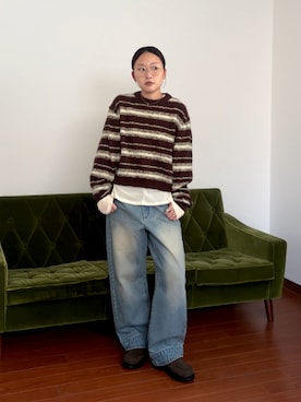 蝶ちゃんさん(レディース・158cm)の秋コーディネート