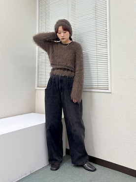 「アイテム（その他シューズ）」を使った、蝶ちゃんさん（レディース・158cm・20代）の秋コーディネート