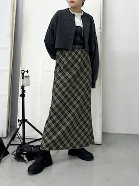 「158cm」｜蝶ちゃんさん（レディース・158cm）の秋コーディネート