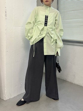 「アイテム（財布）」を使った、蝶ちゃんさん（レディース・158cm）の冬コーディネート