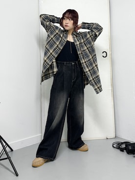 「アイテム（その他シューズ）」を使った、NANOKAさん（レディース・158cm・20代）の秋コーディネート
