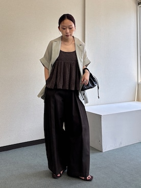 蝶ちゃんさん(レディース・158cm)の夏コーディネート