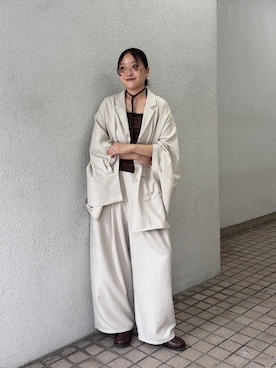 蝶ちゃんさん（レディース・158cm）の秋コーディネート
