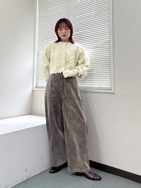 「アイテム（その他シューズ）」を使った、蝶ちゃんさん（レディース・158cm・20代）の秋コーディネート