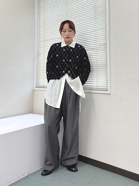 「アイテム（その他シューズ）」を使った、蝶ちゃんさん（レディース・158cm・20代）の秋コーディネート