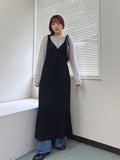 ピーチスキンプリーツワンピース（ワンピース）｜KBF（ケイビーエフ