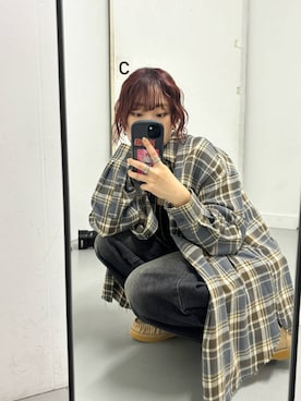 「158cm」｜「アイテム（その他シューズ）」を使った、蝶ちゃんさん（レディース・158cm）の秋コーディネート
