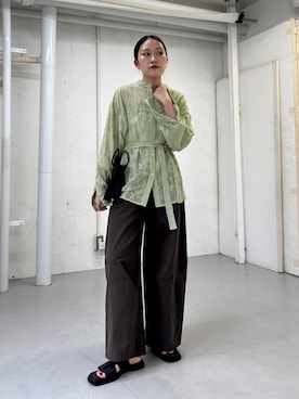 蝶ちゃんさん(レディース・158cm)の春コーディネート