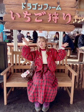 「Sacai（サカイ）のアイテム」を使った、YUKIさん（レディース・148cm）の秋コーディネート