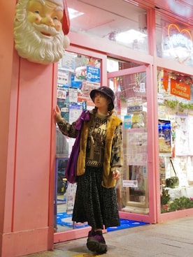 「Eddie Bauer（エディーバウアー）のアイテム（ジャケット/アウター）」を使った、YUKIさん（レディース・148cm）の秋コーディネート