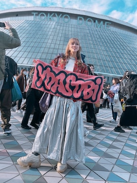 「アイテム（その他アウター）」を使った、YUKIさん（レディース・148cm）の秋コーディネート
