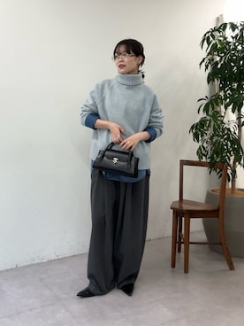 manakaさん(レディース・162cm)の秋コーディネート