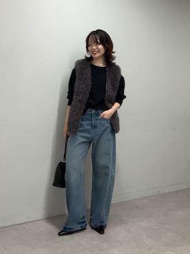 manakaさん(レディース・162cm)の秋コーディネート