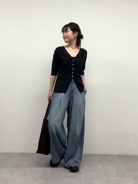 「20代後半」｜manakaさん（レディース・162cm）の春コーディネート