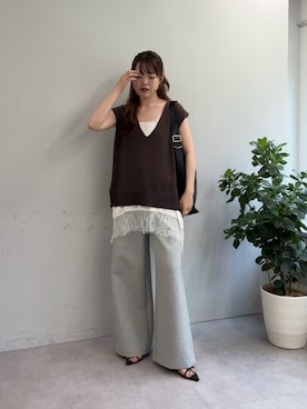 manakaさん(レディース・162cm)の春コーディネート