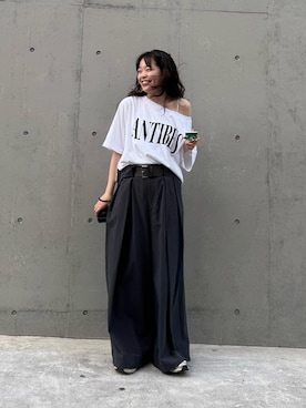 manakaさん(レディース・162cm)の夏コーディネート