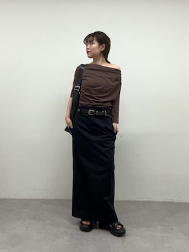 「20代後半」｜manakaさん（レディース・162cm）の春コーディネート