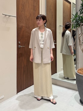 manakaさん（レディース・162cm）の春コーディネート