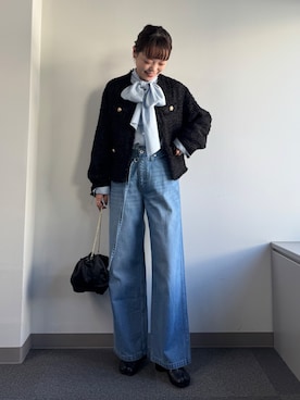 manakaさん(レディース・162cm)の冬コーディネート