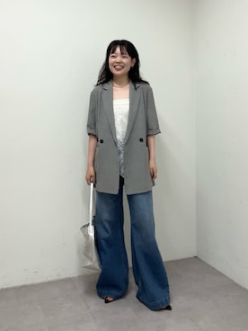 manakaさん（レディース・162cm）の春コーディネート