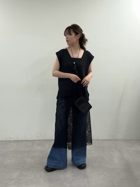 manakaさん(レディース・162cm)の夏コーディネート